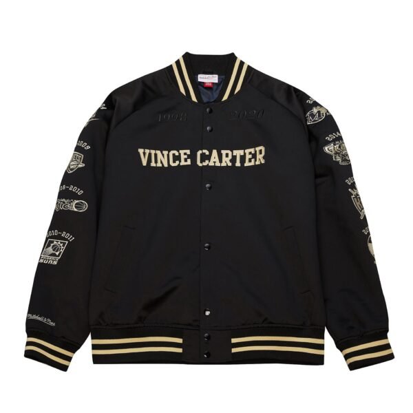 Mitchell & Ness - Hall of Fame LW Satin Jacket - Vince Carter