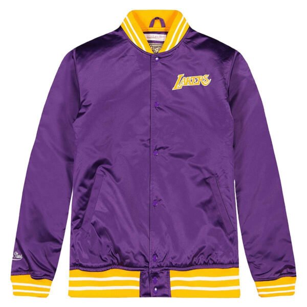 Mitchell & Ness - NBA Heavyweight Satin Jacket - Los Angeles Lakers