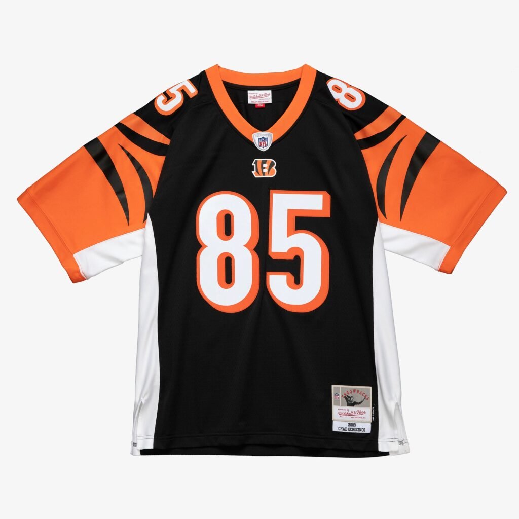Chad Ochocinco Cincinnati Bengals 2009 NFL Legacy Jersey Mitchell & Ness Black