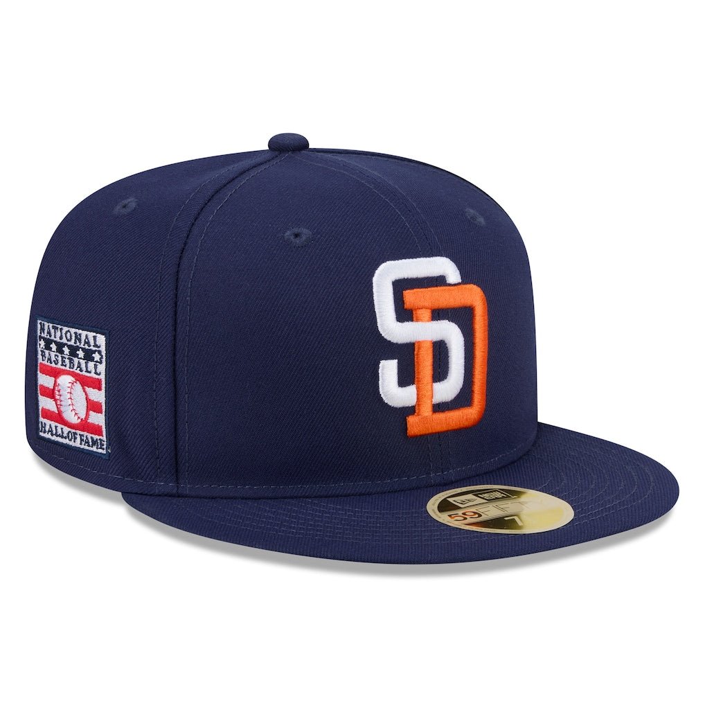 San Diego Padres MLB26 Hall Of Fame 59FIFTY Fitted New Era Navy - Image 2