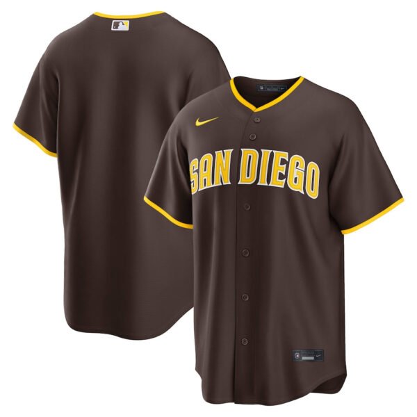 San Diego Padres MLB Replica Road Jersey Nike
