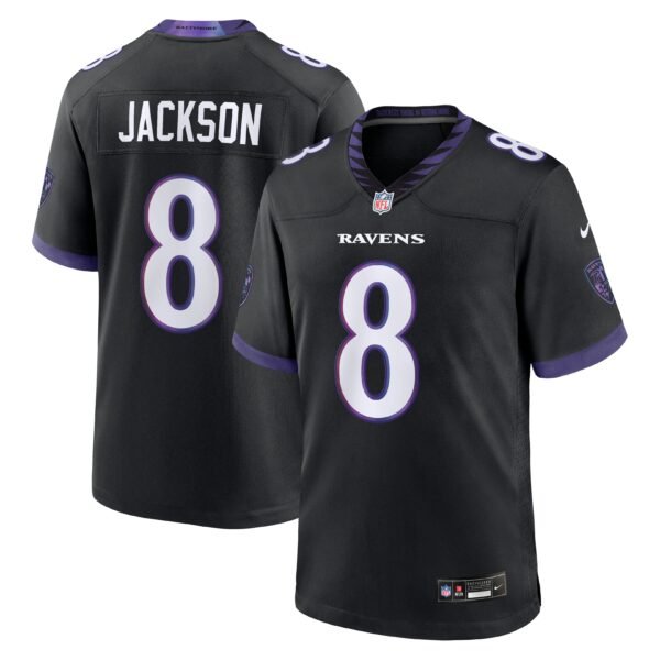 Lamar Jackson Baltimore Ravens NFL Alternate Jersey Nike