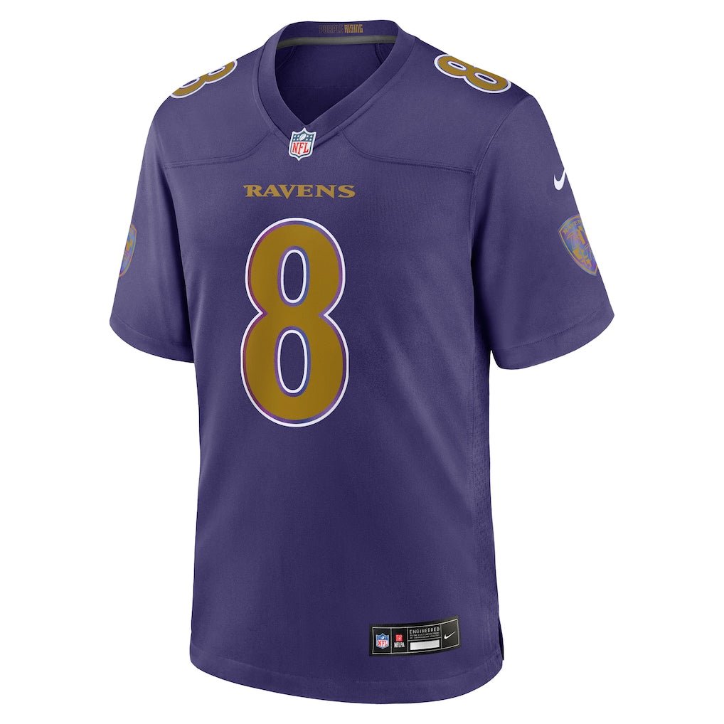 Lamar Jackson Baltimore Ravens 2026 NFL Game Secondary Alt. Jersey Nike - Image 2