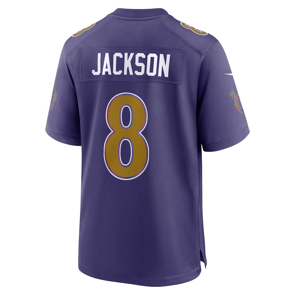 Lamar Jackson Baltimore Ravens 2026 NFL Game Secondary Alt. Jersey Nike - Image 3