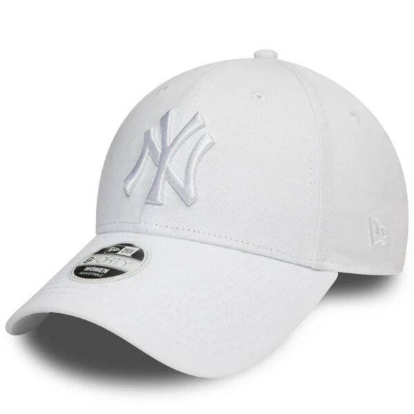 New York Yankees MLB League Essential 9FORTY Women Strapback White/White
