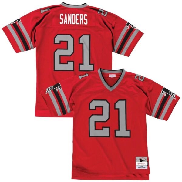 Deion ''PrimeTime'' Sanders Atlanta Falcons NFL Jersey Mitchell & Ness