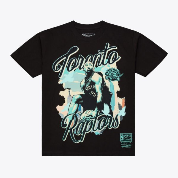 Vince Carter Toronto Raptors NBA In the City Tee Mitchell & Ness