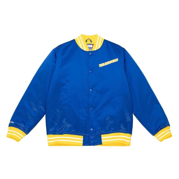 Mitchell & Ness - NBA Heavyweight Satin Jacket - Golden State Warriors