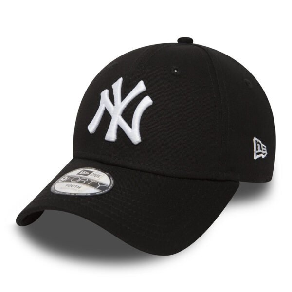 New York Yankees MLB League Essential 9FORTY Strapback New Era Black/White Youth
