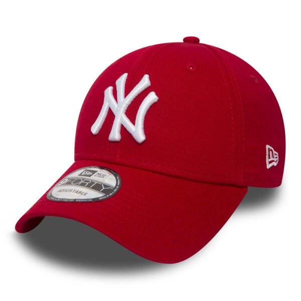 New York Yankees League Essential 9FORTY Strapback New Era Red/White