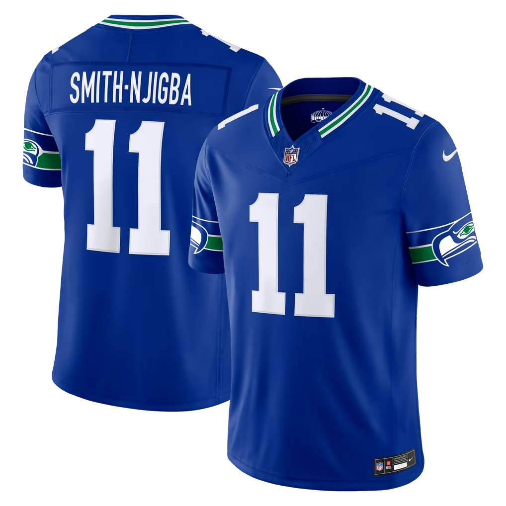 Nike Seattle Seahawks Jaxon Smith-Njigba #11 NFL Jersey - Image 3