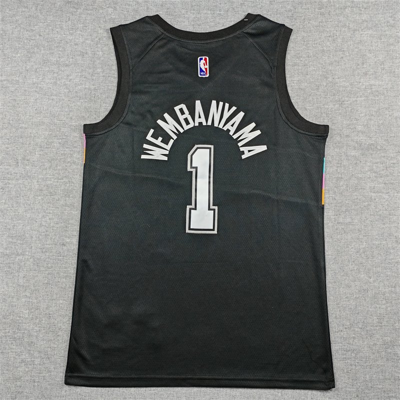 Victor Wembanyama San Antonio Spurs City Edition Basketball Jerseys - Image 2