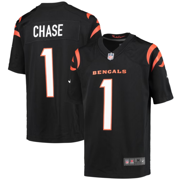 Orange Black Cincinnati Bengals Nike Alternate Game NFL Jersey Youth