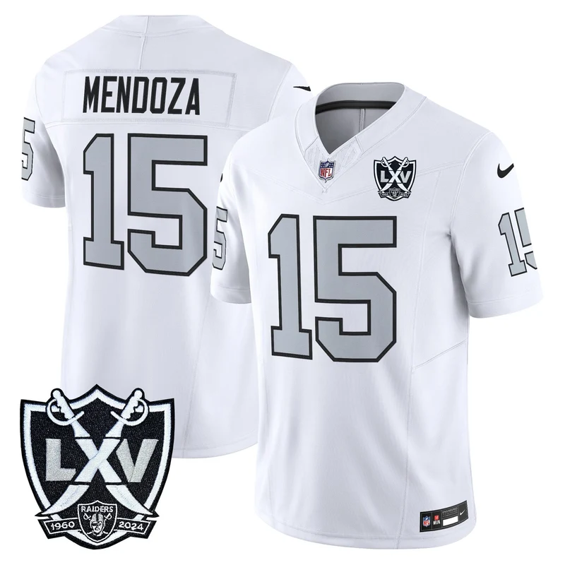 Men's Las Vegas Raiders Fernando Mendoza #15 Nike Jersey Stitched - Image 2