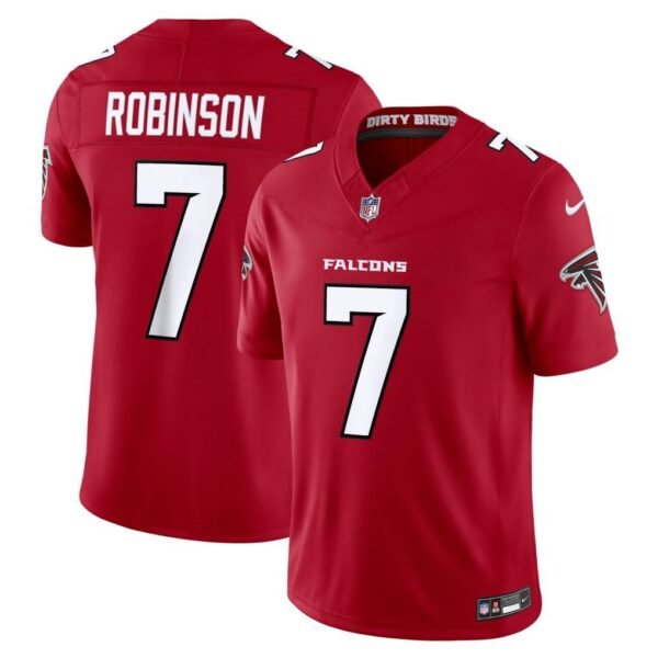 Atlanta Falcons Red Robinson Tagovailoa Pitts SR London Men's Nike Stitched NFL Jersey