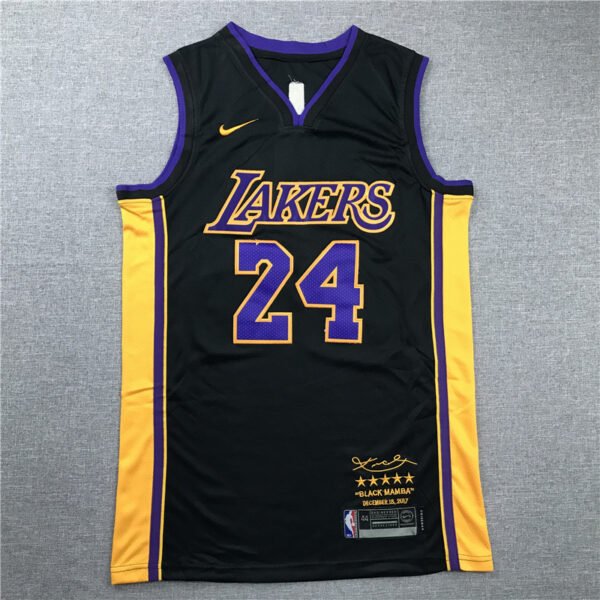 5 Styles Stitched Retro Men 24 Kobe Bryant Los Angeles Lakers Jersey
