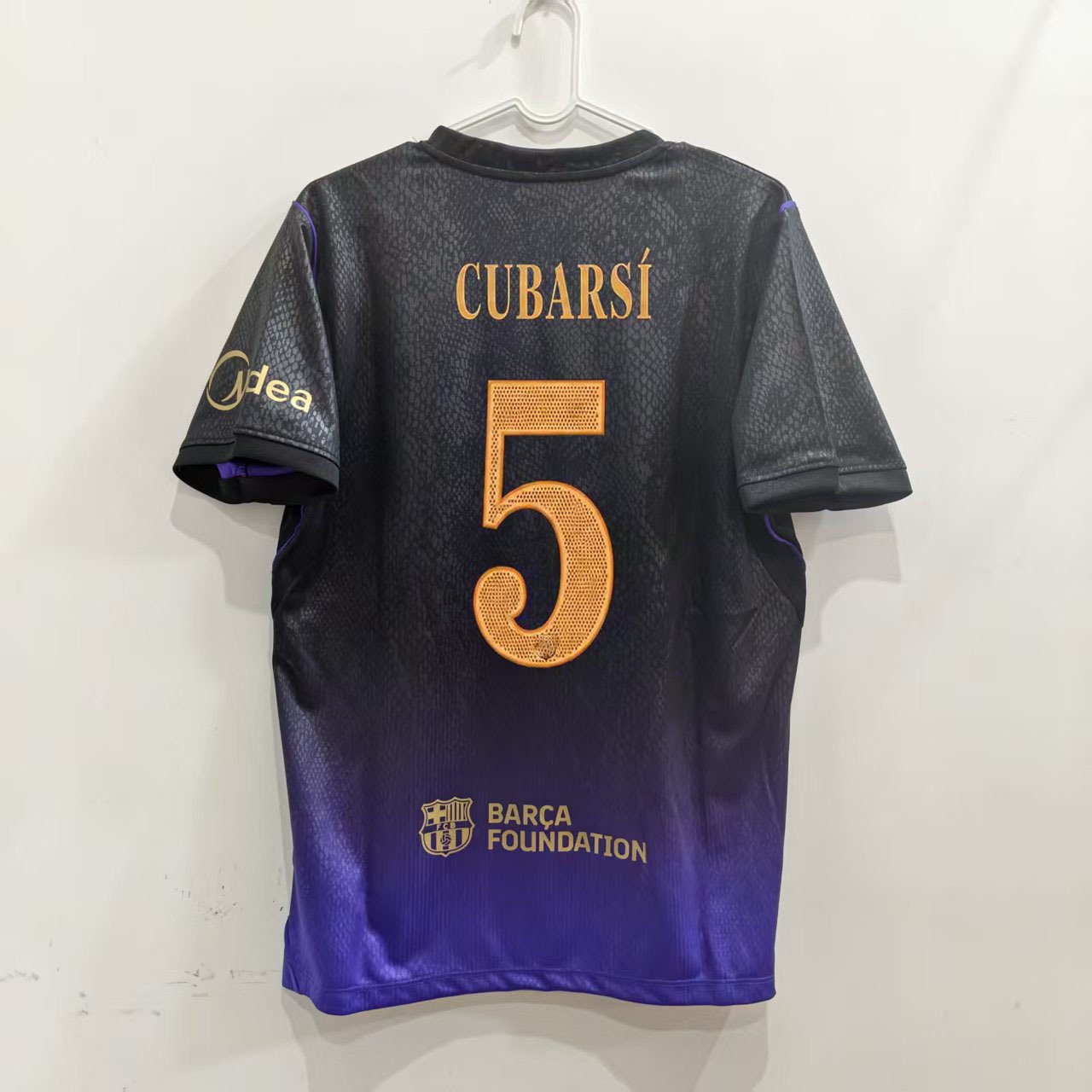 26/27 Barcelona Away Lamine Yamal Gavi Raphinha Nike Mens Fan Version Football Jersey - Image 2