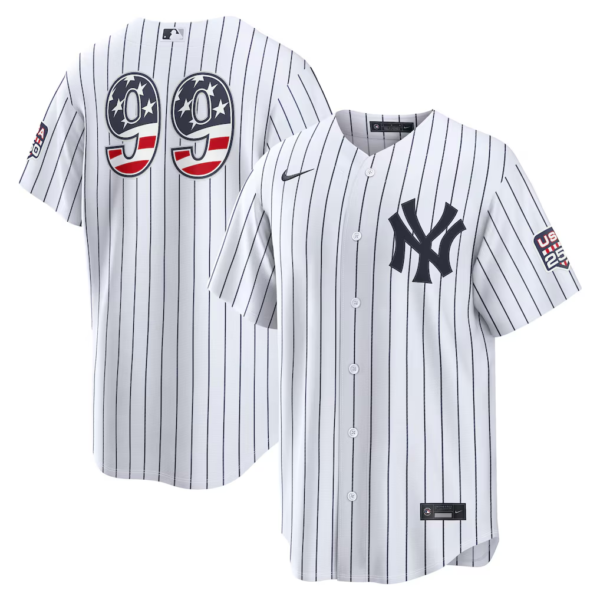 Fourth of July Stitched Raleigh J.H.LEE Ohtani Acuna JR Machado Nike USA 250 Stadium Jersey