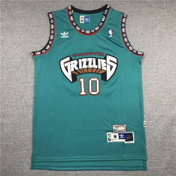 Mitchell & Ness Memphis Grizzlies Mike Bibby #10 Stitched Retro NBA Jerseys