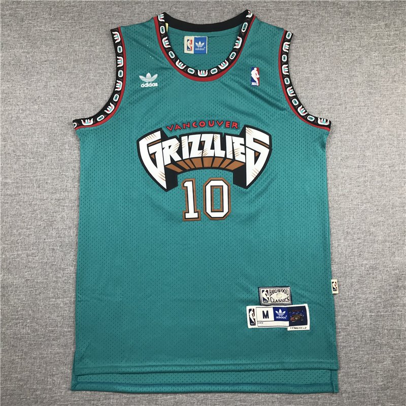 Mitchell & Ness Memphis Grizzlies Mike Bibby #10 Stitched Retro NBA Jerseys
