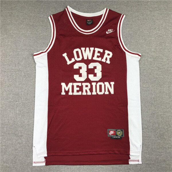 Vintage Nike Kobe Bryant High School Lower Merion #33 Jersey Basketball