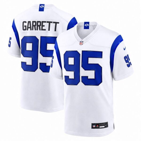Stafford Garrett Nacua Williams White Los Angeles Rams Jersey Nike