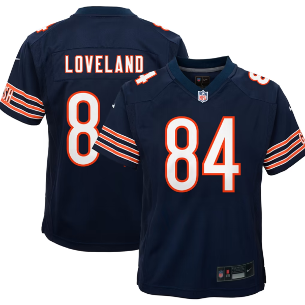 Youth Chicago Bears Colston Loveland #84 Jersey Nike