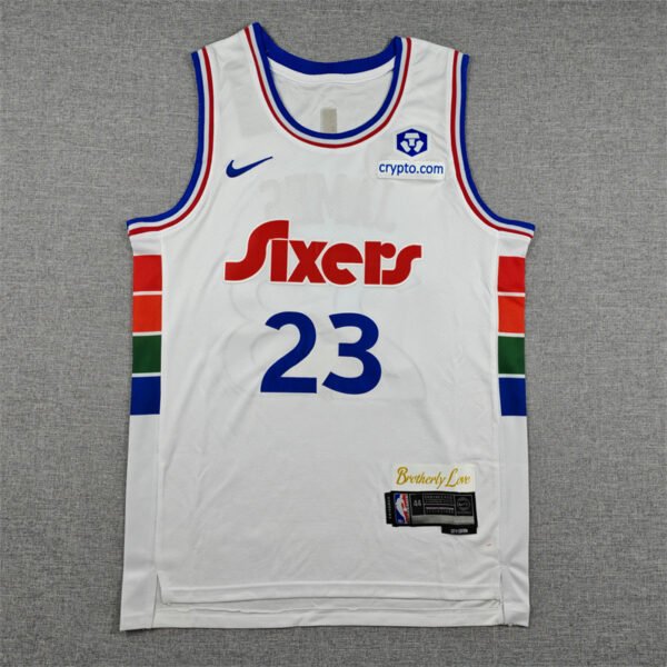 Philadelphia 76ers LeBron James 23 Stitched NBA Jerseys