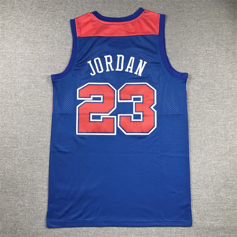 Vintage Nike Michael Jordan #23 Washington Bullets Throwback Jersey - Image 2