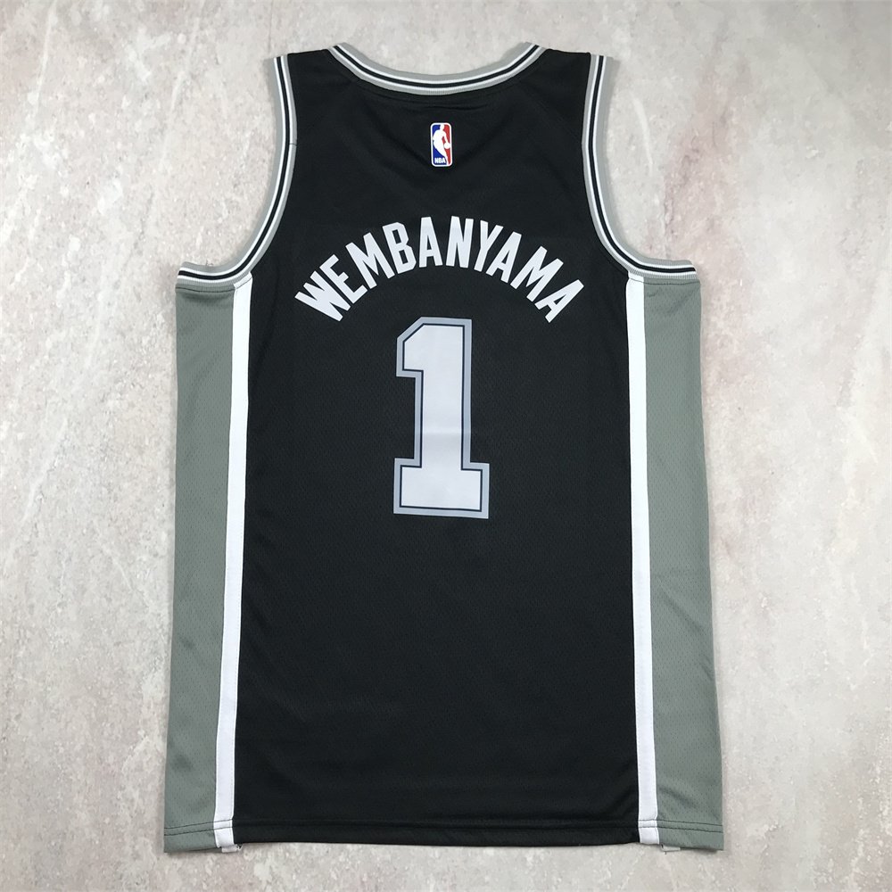 8 Styles San Antonio Spurs Victor Wembanyama NBA Swingman Jerseys - Image 2