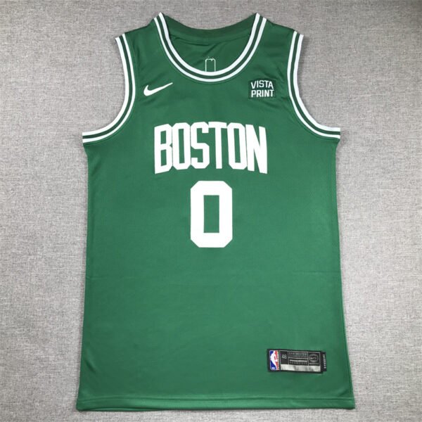 Boston Celtics Men Stitched Jayson Tatum Basketball Vests