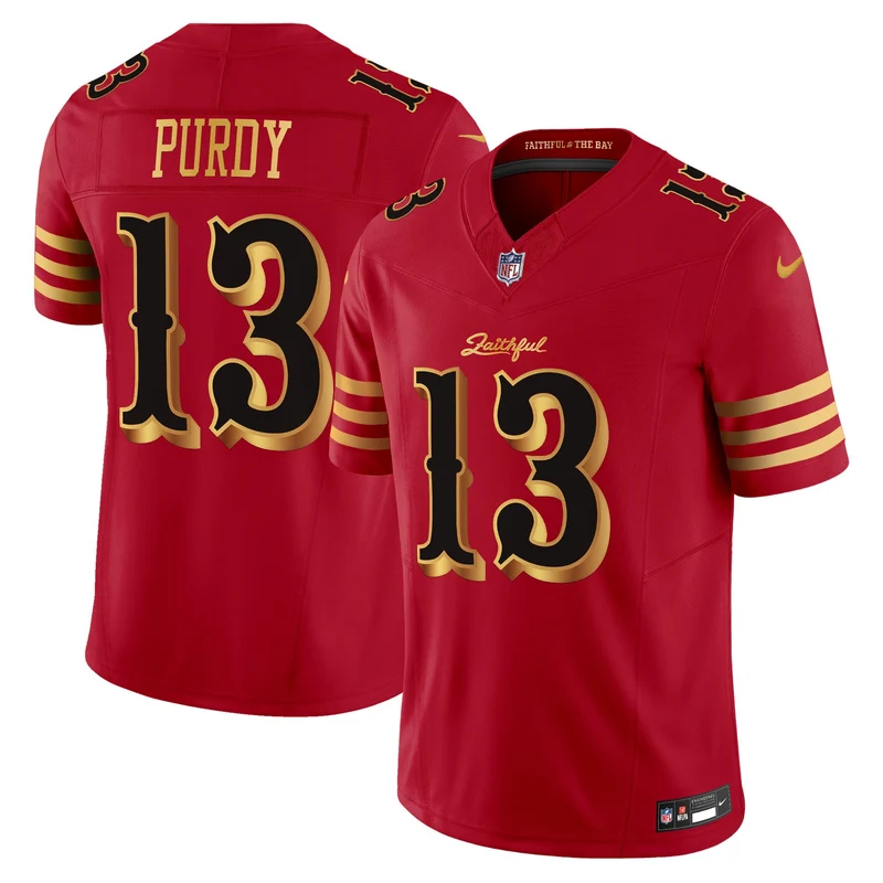 Men's San Francisco 49ers Red “Rivalries” Vapor Limited Jersey NIKE - Image 6