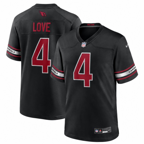 Men's Nike Jeremiyah Love White Arizona Cardinals American Football Wear