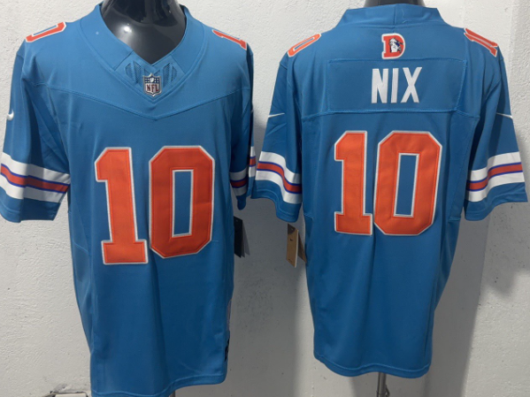 New Blue Edition Denver Broncos #2 #10 #15 #17 Stitched Men NFL Jerseys Nike