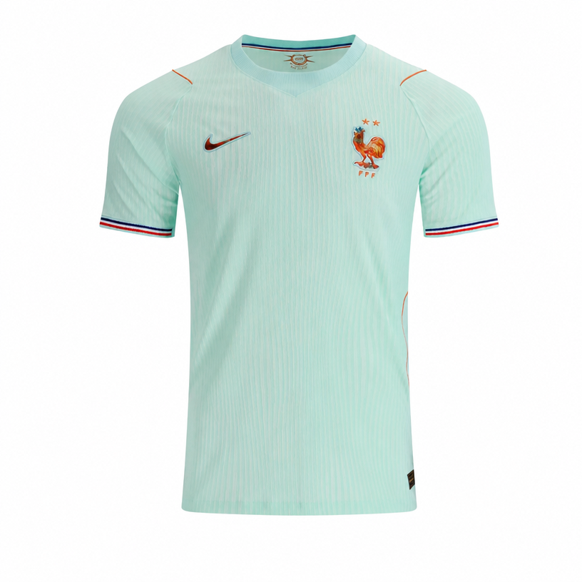 France Away Mbappe Dembele Doue Olise Ekitike Fan Version Soccer Jersey Nike