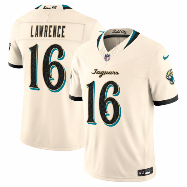 Jacksonville Jaguars 2026 Rivalries #3 #7 #12 #16 #28 #41 #71 Stitched Limited Jersey