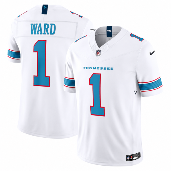 Men's Nike Ward Tate Dike Simmons White Tennessee Titans NFL Jersey
