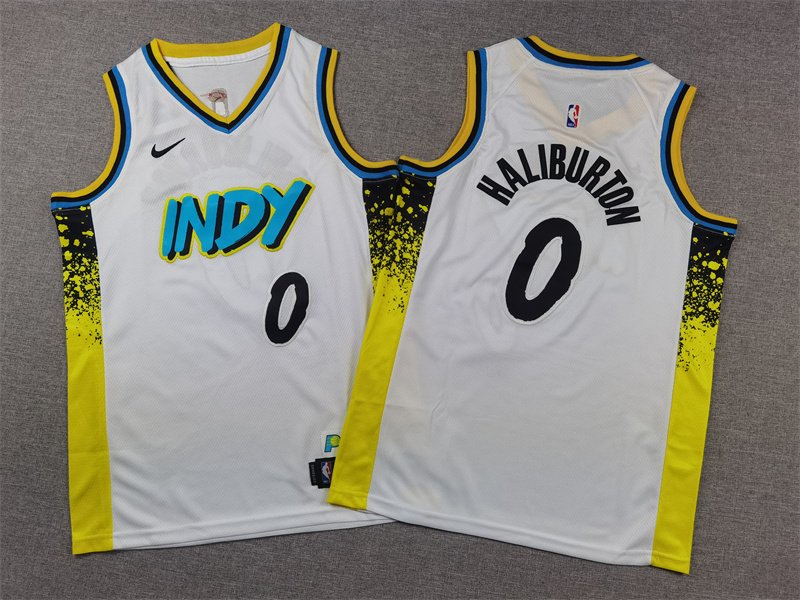 Tyrese Haliburton Indiana Pacers NBA Jersey Youth