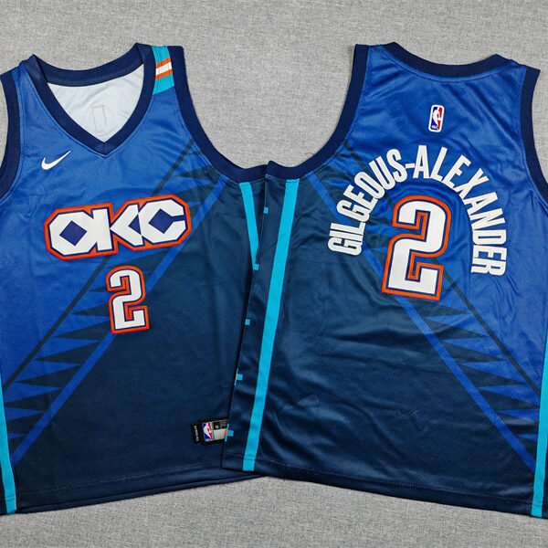 Nike Oklahoma City Thunder Shai Gilgeous-Alexander City Edition Children's Jersey