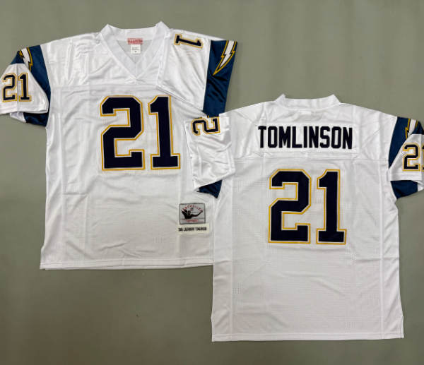 Men's San Diego Chargers #21 Ladainian Tomlinson NFL Jersey