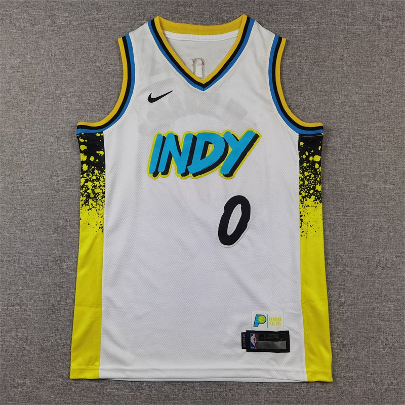 Tyrese Haliburton Indiana Pacers NBA Jersey Youth - Image 2