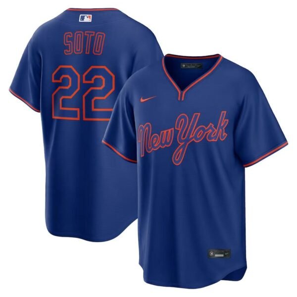 Juan Soto #22 New York Mets Men Nike MLB Replica Jersey