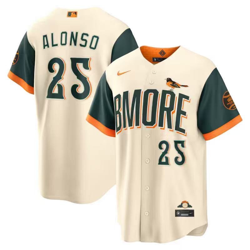 Baltimore Orioles Henderson Holliday Rutschman MLB Jerseys Nike - Image 3