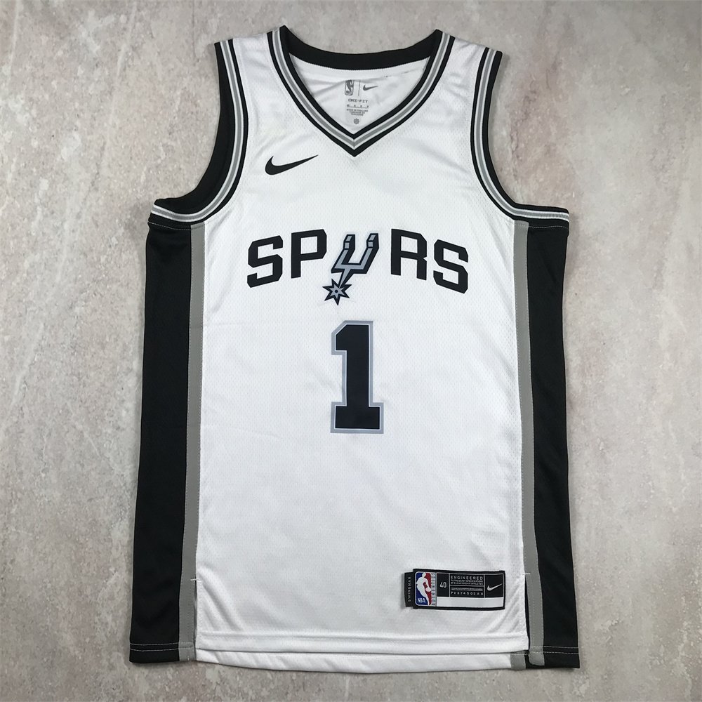8 Styles San Antonio Spurs Victor Wembanyama NBA Swingman Jerseys - Image 3