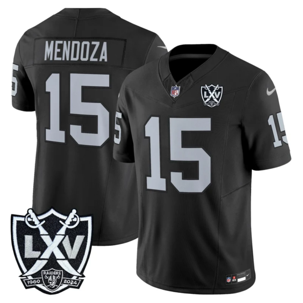 Men's Las Vegas Raiders Fernando Mendoza #15 Nike Jersey Stitched