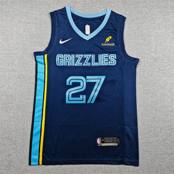 Memphis Grizzlies Cameron Boozer #27 Stitched NBA Jersey Nike