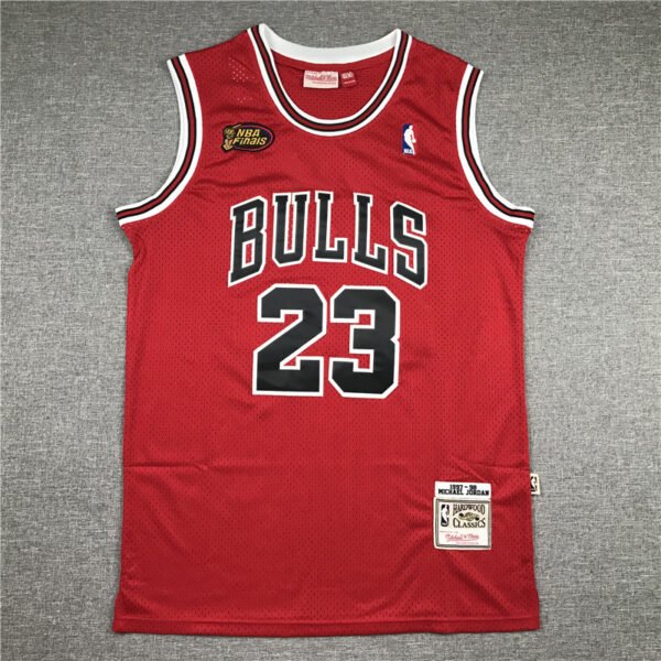 Michael Jordan 23 Chicago Bulls Stitched Retro NBA Jerseys Mitchell & Ness