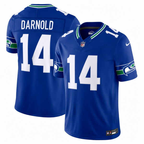 Seattle Seahawks Sam Darnold #14 Nike Stitched Men American Football Jerseys