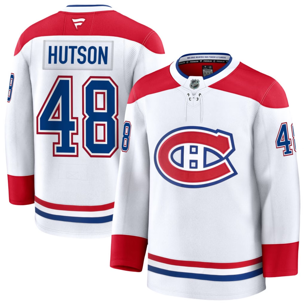 Slafkovský Caufield Demidov Hutson Montreal Canadiens 2026 Ice Hockey Jersey For Fans - Image 5