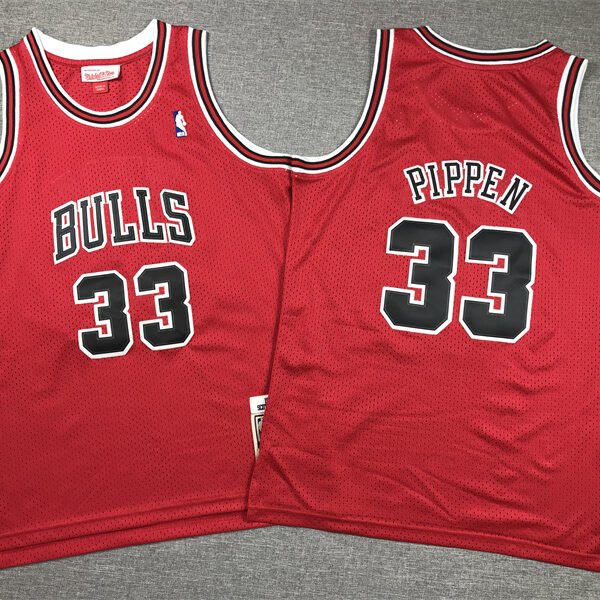 Chicago Bulls White Red Black Stitched Scottie Pippen Jersey Children